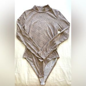 Pink Leopard Bodysuit